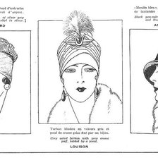 Схема вышивки «Леди»