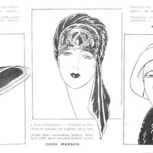 Схема вышивки «Леди»