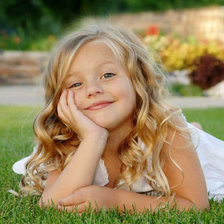 Схема вышивки «девочка»