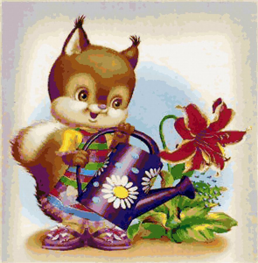 Белочка - белки - предпросмотр