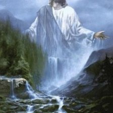 Схема вышивки «иисус»