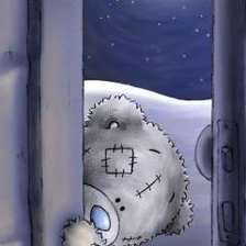 Схема вышивки «Серия "Мишка Тедди" Месяц»