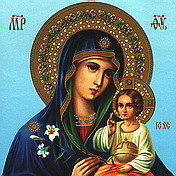 Схема вышивки «богородица»