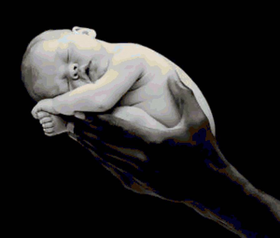 Младенец на рукух - руки, ребенок - предпросмотр