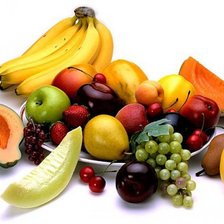 Схема вышивки «Серия "Кухня" Фрукты»