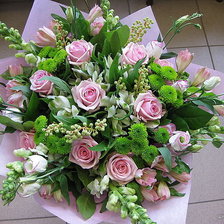 Схема вышивки «букет роз»