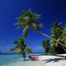 Схема вышивки «maldives»