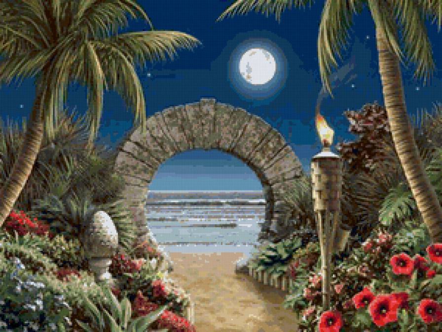 Ночь - картины алан гиана - предпросмотр