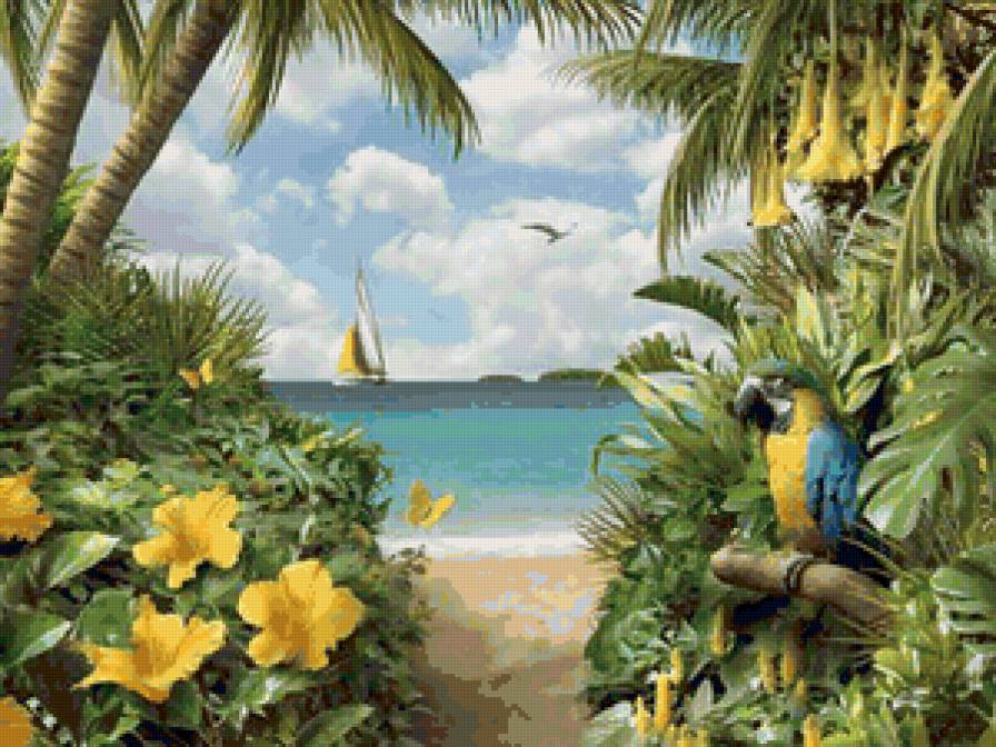 Море - картины алан гиана, море - предпросмотр