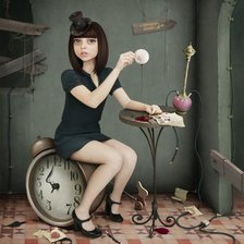 Схема вышивки «время»