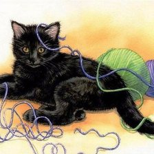 Схема вышивки «Шалунишка»