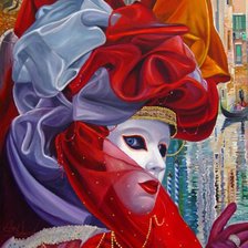 Схема вышивки «Карнавал в Венеции»