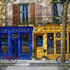 Схема вышивки «Улочки»