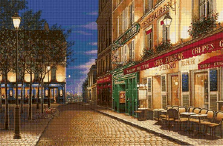 Улочки Парижа - предпросмотр