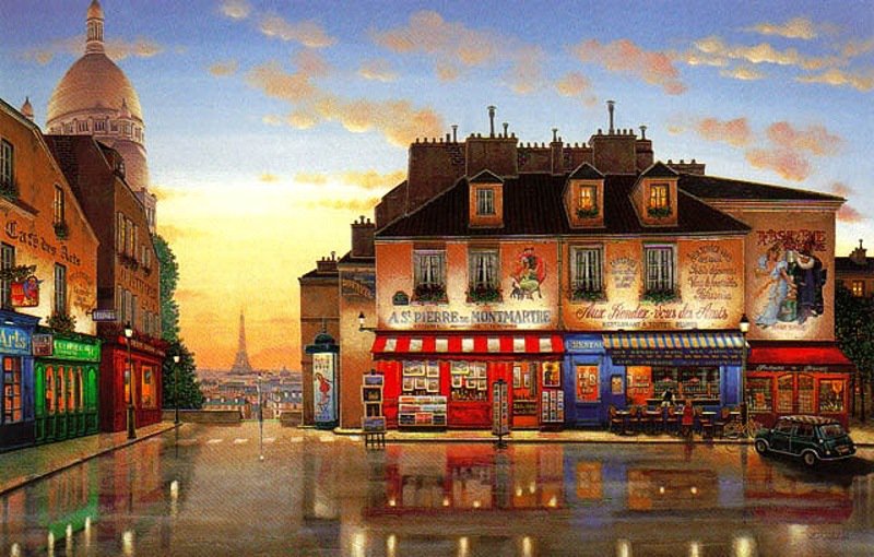 Улочки - оригинал