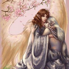 Схема вышивки «Эльфийская любовь»