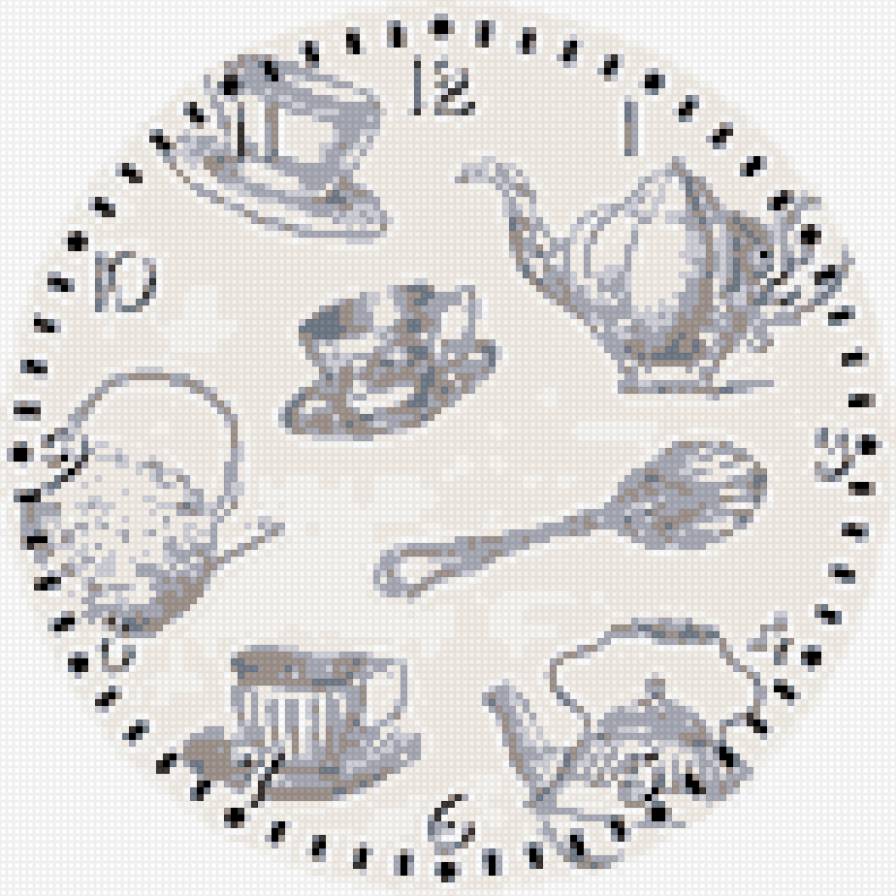 Часы для кухни - предпросмотр