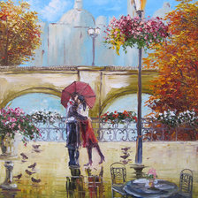 Схема вышивки «Свидание»