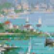 Предпросмотр схемы вышивки «Морской пейзаж» (№149554)