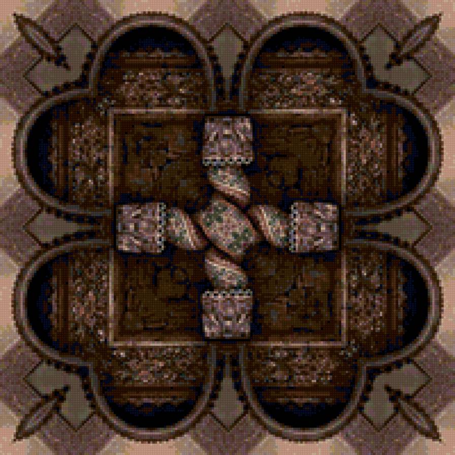 подушка орнамент - подушка, орнамент - предпросмотр