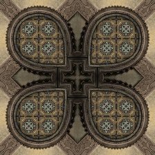 Схема вышивки «подушка орнамент»