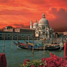 Схема вышивки «венеция»