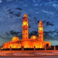 Схема вышивки «мечеть»