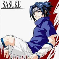 Схема вышивки «Сашка Учиха»