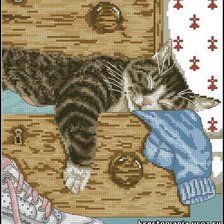 Схема вышивки «Сладкий сон»