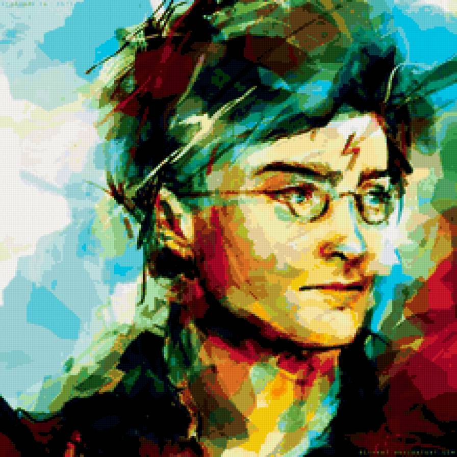 Гарри Поттер - поттер, волшебство, портрет - предпросмотр