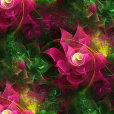 Схема вышивки «цветы»