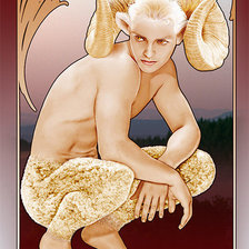 Схема вышивки «Овен»