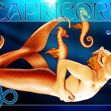 Схема вышивки «Козерог»