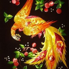 Схема вышивки «zhar- ptica»