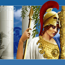 Схема вышивки «Афин»