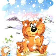 Схема вышивки «Мишка»