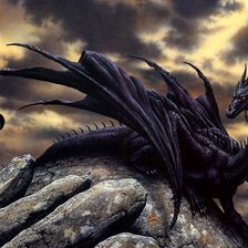 Схема вышивки «Дракон»