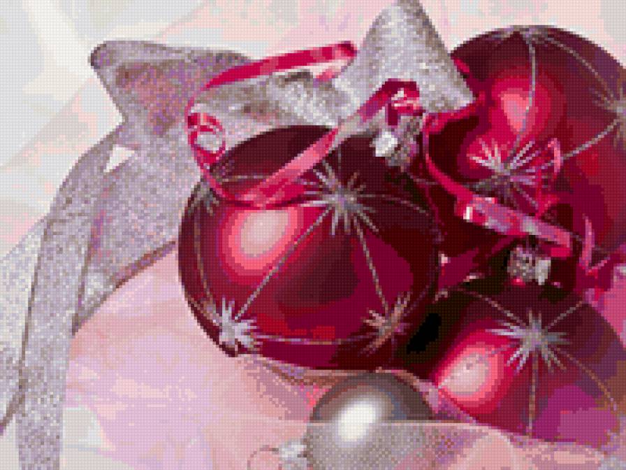 Новогодние шары - шар, новый год, игрушка, украшение - предпросмотр