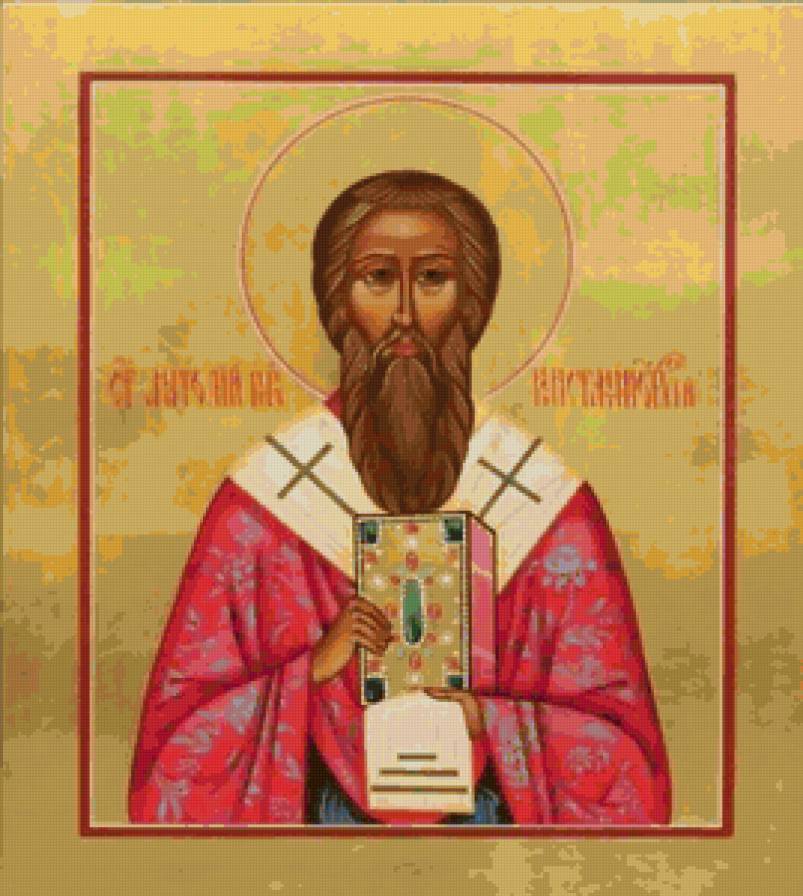 Серия "Иконы "Святой Анатолий" - иконы, религия, православные иконы, святые - предпросмотр