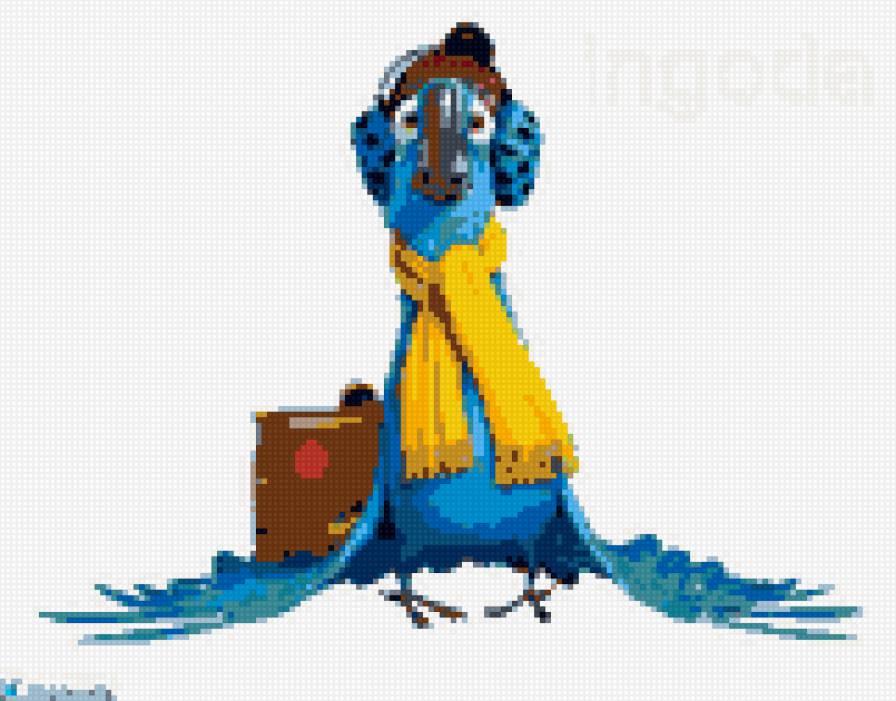 рио - птица, попугай, мультик - предпросмотр