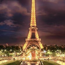 Схема вышивки «париж»