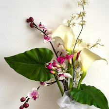 Схема вышивки «свадебный букет»