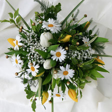 Схема вышивки «свадебный букет»