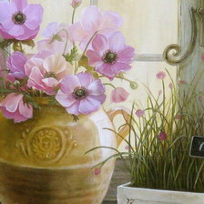 Схема вышивки «flowers»