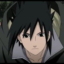 Схема вышивки «Портрет Саске»