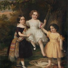 Схема вышивки «Подружки»