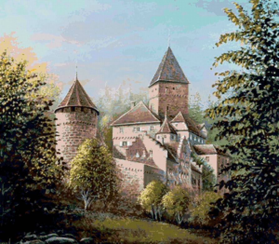 старый замок - предпросмотр