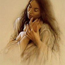 Схема вышивки «Мать и дитя»