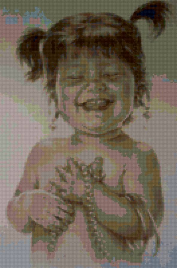 Дашка - девочка, малышка, улыбка - предпросмотр