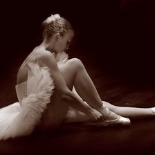 Схема вышивки «Балерина»